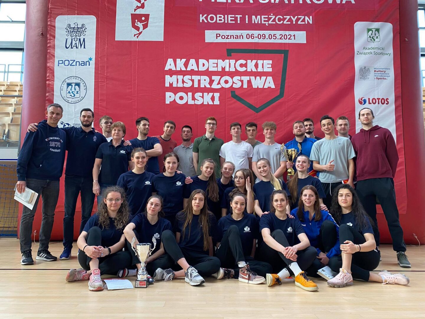 Poznań szczęśliwym miejscem dla sekcji siatkówki AZS UG!