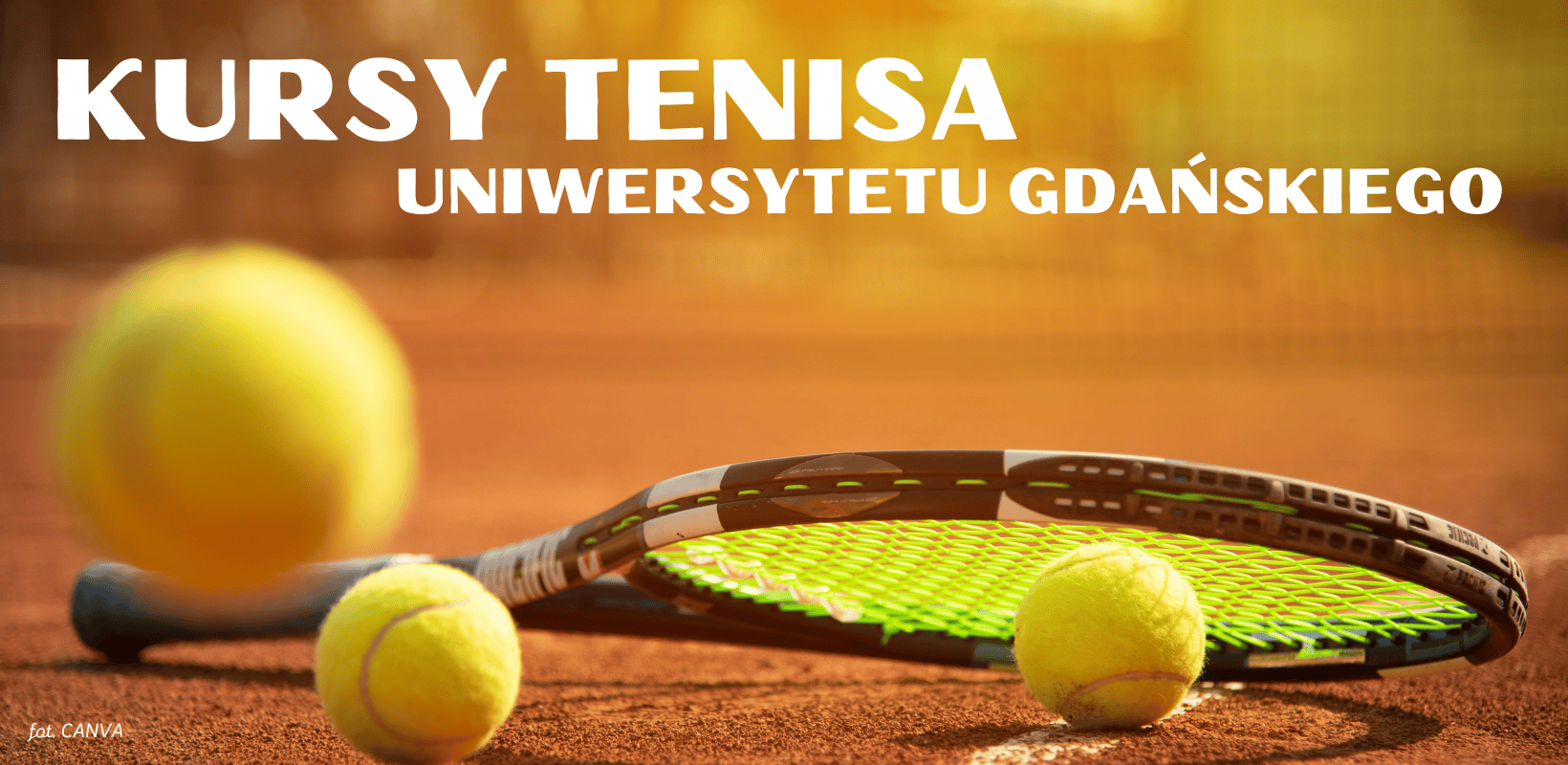 Kursy tenisa na Uniwersytecie Gdańskim