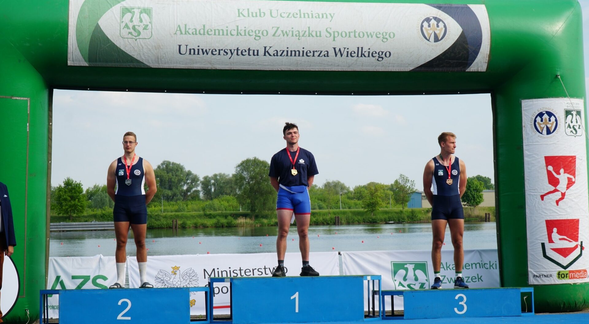 Debiut w zawodach wioślarskich