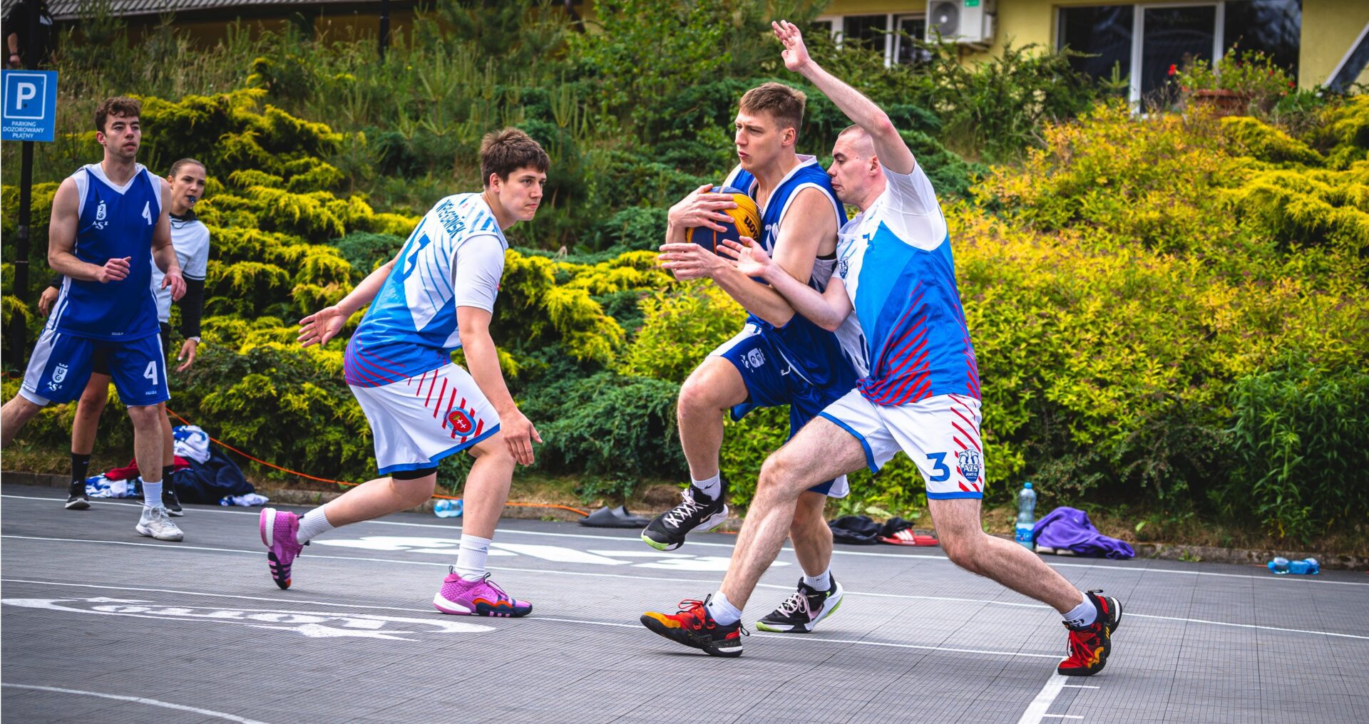 Koszykówka 3×3 w wykonaniu studentów Uniwersytetu Gdańskiego
