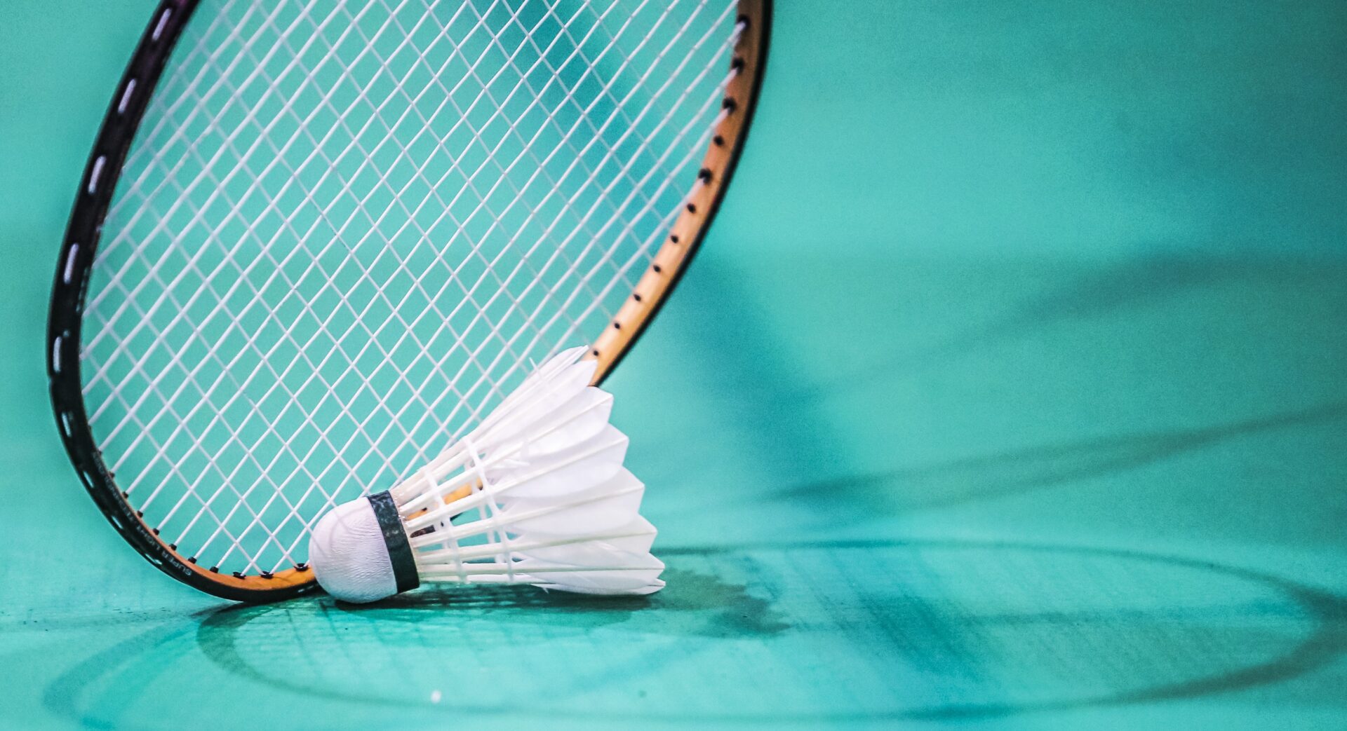 Bez powodzenia w badmintonie